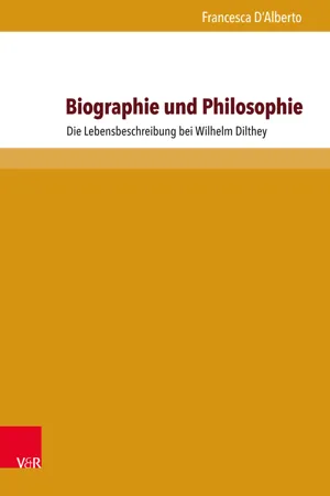 Biographie und Philosophie