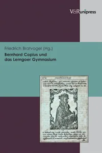 Bernhard Copius und das Lemgoer Gymnasium_cover