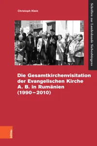 Die Gesamtvisitation der Evangelischen Kirche A.B. in Rumänien_cover