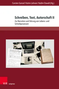 Schreiben, Text, Autorschaft II_cover