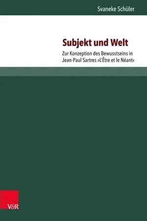 Subjekt und Welt