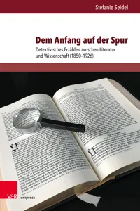 Dem Anfang auf der Spur_cover