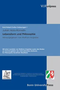 Lebensform und Philosophie_cover