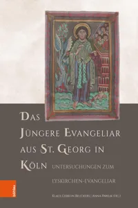 Das Jüngere Evangeliar aus St. Georg in Köln_cover