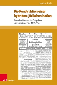 Die Konstruktion einer hybriden ›jüdischen Nation‹_cover