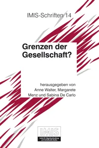 Grenzen der Gesellschaft?_cover