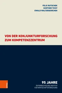 Von der Konjunkturforschung zum Kompetenzzentrum_cover