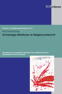 ›Schwierige‹ Bibeltexte im Religionsunterricht_cover