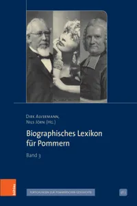 Biographisches Lexikon für Pommern_cover