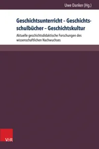 Beihefte zur Zeitschrift für Geschichtsdidaktik._cover