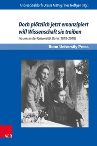 Doch plötzlich jetzt emanzipiert will Wissenschaft sie treiben_cover