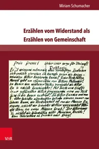 Erzählen vom Widerstand als Erzählen von Gemeinschaft_cover