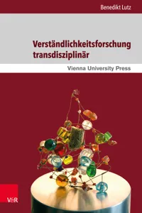 Verständlichkeitsforschung transdisziplinär_cover