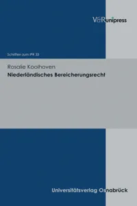 Niederländisches Bereicherungsrecht_cover