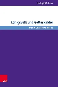 Königsvolk und Gotteskinder_cover