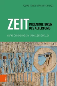 Zeit in den Kulturen des Altertums_cover