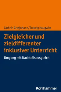 Zielgleicher und zieldifferenter inklusiver Unterricht_cover