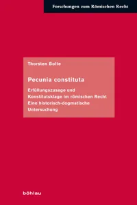 Pecunia constituta_cover