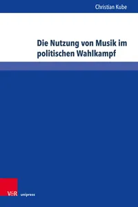 Die Nutzung von Musik im politischen Wahlkampf_cover
