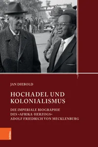 Hochadel und Kolonialismus im 20. Jahrhundert_cover