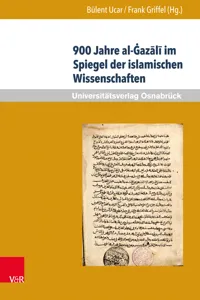 900 Jahre al-Ġazālī im Spiegel der islamischen Wissenschaften_cover