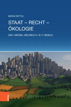 Staat – Recht – Ökologie