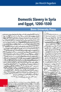 Domestic Slavery in Syria and Egypt, 1200–1500_cover