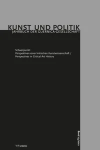 Perspektiven einer kritischen Kunstwissenschaft / Perspectives in Critical Art History_cover