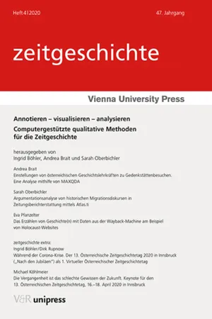 Annotieren – visualisieren – analysieren