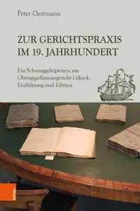 Zur Gerichtspraxis im 19. Jahrhundert_cover