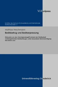 Besitzbetrug und Besitzerpressung_cover