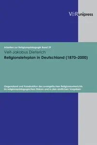 Religionslehrplan in Deutschland_cover