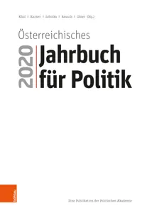 Österreichisches Jahrbuch für Politik 2020_cover