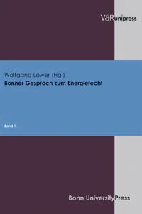 Bonner Gespräch zum Energierecht_cover