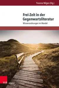 Frei-Zeit in der Gegenwartsliteratur_cover