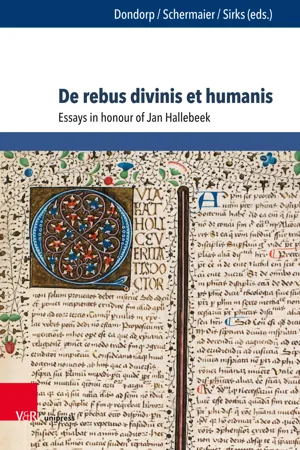 De rebus divinis et humanis