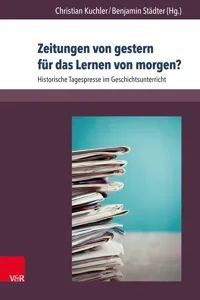 Beihefte zur Zeitschrift für Geschichtsdidaktik._cover