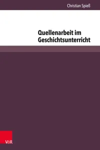 Beihefte zur Zeitschrift für Geschichtsdidaktik._cover