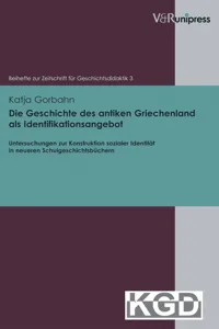 Beihefte zur Zeitschrift für Geschichtsdidaktik._cover