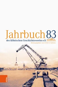 Jahrbuch des Kölnischen Geschichtsvereins e. V. 83_cover