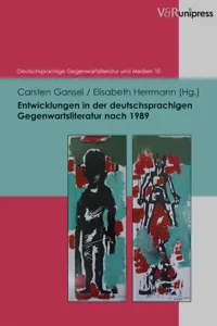 Entwicklungen in der deutschsprachigen Gegenwartsliteratur nach 1989_cover