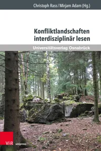 Konfliktlandschaften interdisziplinär lesen_cover