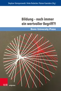 Bildung – noch immer ein wertvoller Begriff?!_cover