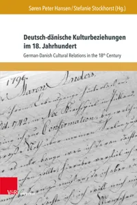 Deutsch-dänische Kulturbeziehungen im 18. Jahrhundert_cover