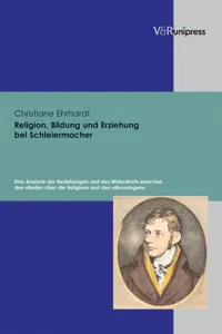 Religion, Bildung und Erziehung bei Schleiermacher_cover