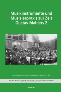 Wiener Schriften zur Stilkunde und Aufführungspraxis – Wien modern_cover