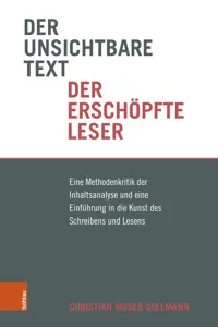 Der unsichtbare Text, der erschöpfte Leser_cover