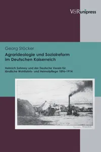 Agrarideologie und Sozialreform im Deutschen Kaiserreich_cover