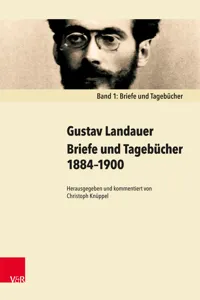 Briefe und Tagebücher 1884–1900_cover