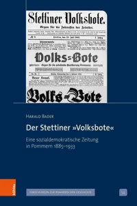 Der Stettiner »Volksbote«_cover